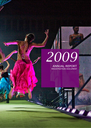 Vorschaubild GL Events SA Jahresbericht 2009