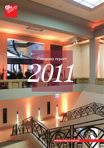 Thumbnail GL Events SA Annual Report 2011