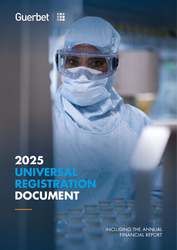 Miniature Guerbet Document d'enregistrement universel 2025
