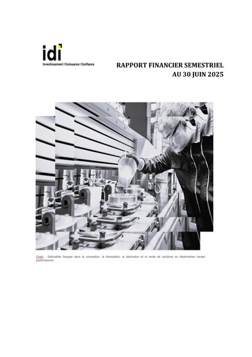 Miniature IDI Rapport financier 2025-h1