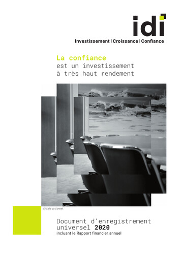 Miniature IDI Document d'enregistrement universel 2020