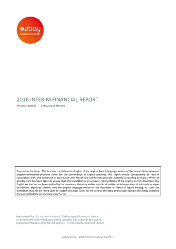Thumbnail Aubay Half-year Report 2016-h1