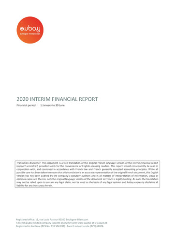 Thumbnail Aubay Half-year Report 2020-h1