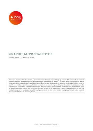 Thumbnail Aubay Half-year Report 2021-h1