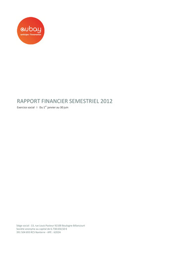 Thumbnail Aubay Half-year Report 2012-h1