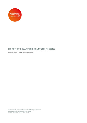 Thumbnail Aubay Half-year Report 2016-h1