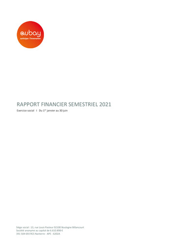 Thumbnail Aubay Half-year Report 2021-h1
