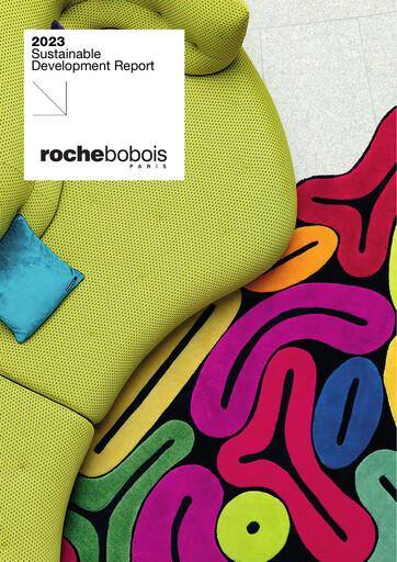 Miniature Roche Bobois Rapport de durabilité 2023