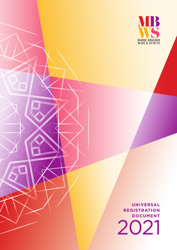 Thumbnail Marie Brizard Wine & Spirits Universal Registration Document 2021