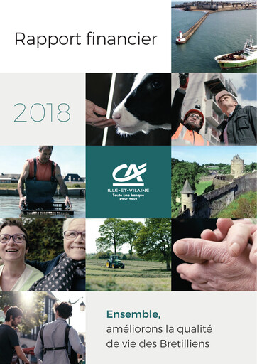 Vorschaubild Caisse régionale de Crédit Agricole Mutuel d'Ille-et-Vilaine Finanzbericht 2018