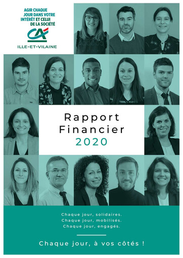 Vorschaubild Caisse régionale de Crédit Agricole Mutuel d'Ille-et-Vilaine Finanzbericht 2020