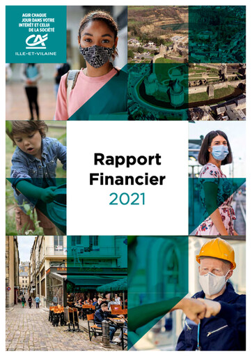 Vorschaubild Caisse régionale de Crédit Agricole Mutuel d'Ille-et-Vilaine Finanzbericht 2021