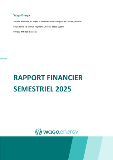 Thumbnail Waga Energy Half-year Report 2025-h1