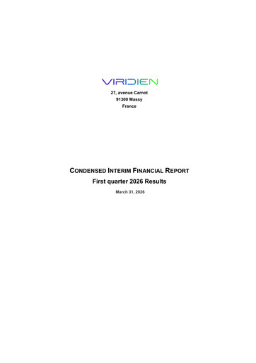 Thumbnail Viridien Quarterly Report 2026-q1