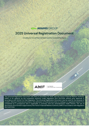 Miniature Aramis Group Document d'enregistrement universel 2025