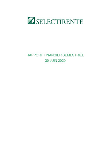 Vorschaubild Selectirente Halbjahresbericht 2020-h1