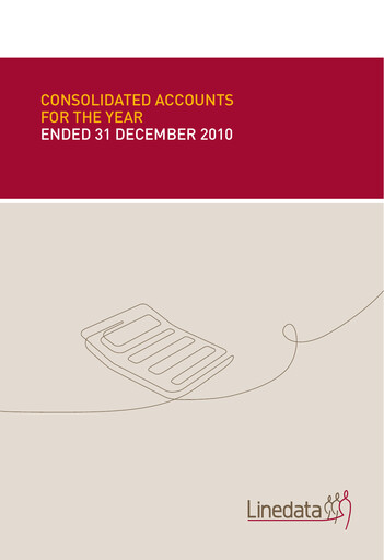 Thumbnail Linedata Services Financial Statement 2010