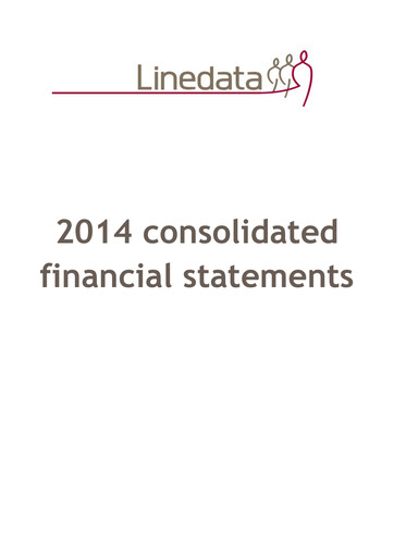 Thumbnail Linedata Services Financial Statement 2014