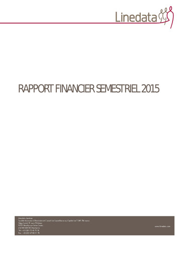 Thumbnail Linedata Services Half-year Report 2015-h1