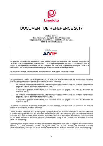 Thumbnail Linedata Services Universal Registration Document 2017