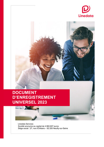 Thumbnail Linedata Services Universal Registration Document 2023