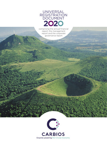 Vorschaubild Carbios SAS Universelles Registrierungsdokument 2020