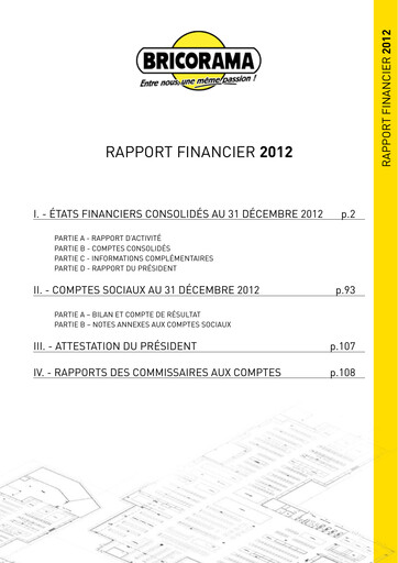 Thumbnail Bourrelier Group Financial Report 2012