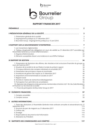 Thumbnail Bourrelier Group Financial Report 2017