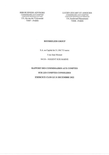 Thumbnail Bourrelier Group Financial Statement 2022