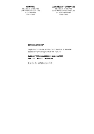Vorschaubild Bourrelier Group Finanzmitteilung 2025