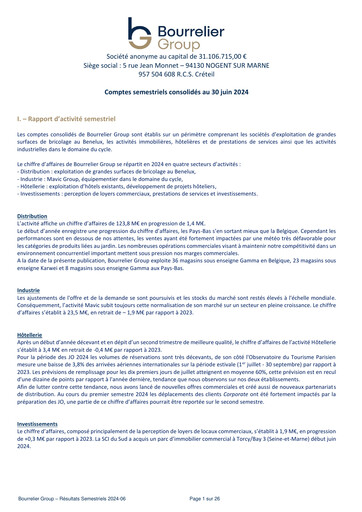 Thumbnail Bourrelier Group Half-year Report 2024-h1