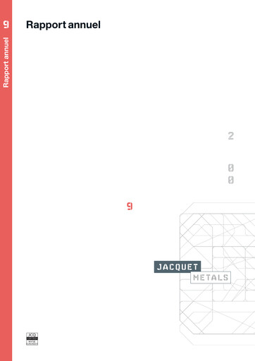 Thumbnail Jacquet Metals Annual Report 2009
