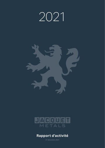 Thumbnail Jacquet Metals Annual Report 2021