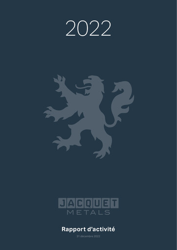 Thumbnail Jacquet Metals Annual Report 2022