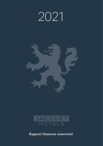 Thumbnail Jacquet Metals Half-year Report 2021