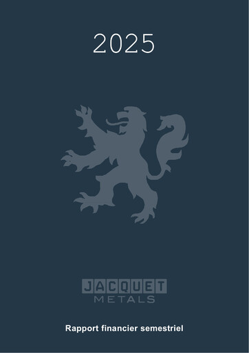 Thumbnail Jacquet Metals Half-year Report 2025