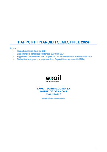 Thumbnail Exail Technologies Half-year Report 2024-h1