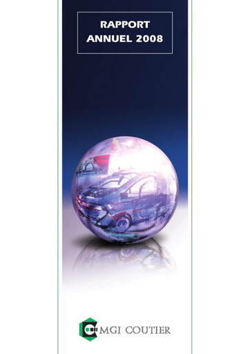 Vorschaubild Akwel SA Jahresbericht 2008