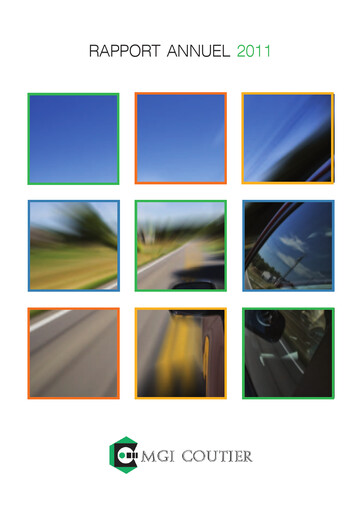 Vorschaubild Akwel SA Jahresbericht 2011