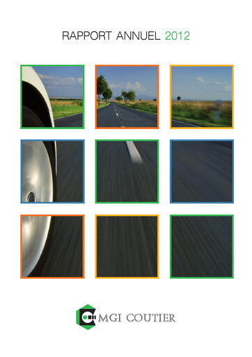 Vorschaubild Akwel SA Jahresbericht 2012