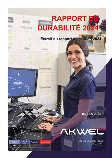 Thumbnail Akwel SA Sustainability Report 2024