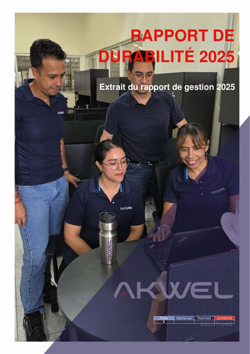 Thumbnail Akwel SA Sustainability Report 2025