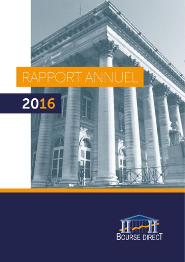 Thumbnail Bourse Direct Annual Report 2016