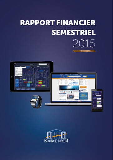 Thumbnail Bourse Direct Half-year Report 2015-h1