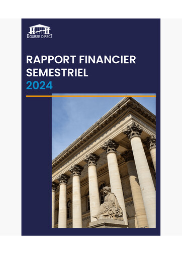 Thumbnail Bourse Direct Half-year Report 2024-h1
