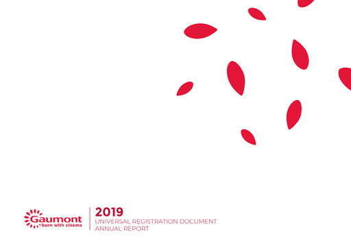 Vorschaubild Gaumont SA Universelles Registrierungsdokument 2019