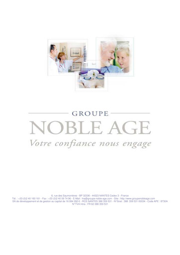 Thumbnail LNA Santé Financial Report 2008