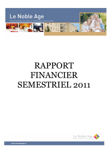 Thumbnail LNA Santé Half-year Report 2011-h1