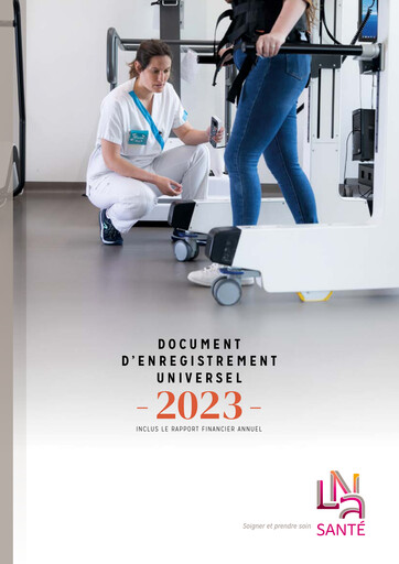 Thumbnail LNA Santé Universal Registration Document 2023