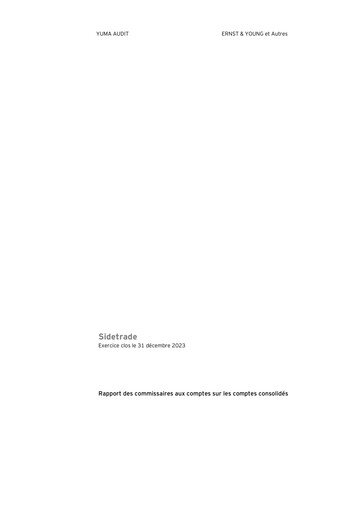 Thumbnail Sidetrade Financial Statement 2023